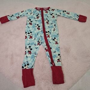 Little Sleepies Disney Mickey Winter Wonderland Zippy